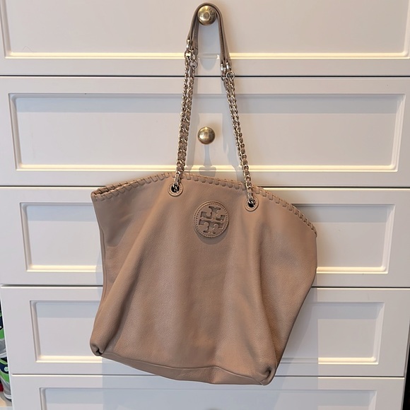 Tory Burch tan leather tote - Picture 2 of 6